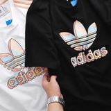  Áo Thun Lạnh T-Shirt Nam Nữ Adidas 3 Lá CHỮ CAM Chất Liệu Vải Mát 2 Màu Hàng Xuất Xịn Chuẩn Hãng Cao Cấp 