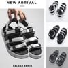 Giầy Sandal Semir Chính Hãng 4 màu quai ngang nam chuẩn kiểu Hàn Quốc - quai sau tháo rời, lên chân Siêu êm mềm và đẹp