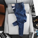  Quần Jean Nam ZARA NAVY SÁNG ZR010 Lót Viền Ống Form SlimFit Mềm Mịn Co Giãn Hàng Xịn Chính Hãng CÓ BIG SIZE 