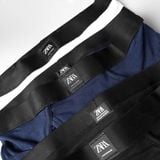  [Mới] Hộp 3 Quần Lót (Sịp) Nam TAM GIÁC ZARA Có Cửa Vải Lụa Mát 4 Chiều Cực Mịn hàng xuất xịn cam kết chính hãng 