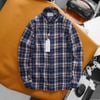  Áo Sơ Mi Caro Nam Tay Dài Flannel LCST CÁ XANH Vải Dạ Nhẹ Mềm Mại Form SlimFit Hàng Xịn Chuẩn Hãng Có Big size 
