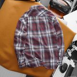  Áo Sơ Mi Caro Nam Tay Dài Flannel LACOSTE CÁ XANH Vải Dạ Nhẹ Mềm Mại Form SlimFit Hàng Xịn Chuẩn Hãng Có Big size 