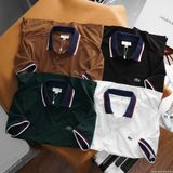  Áo Thun Nam Polo Shirts Pique Summer LCST VIỀN CỔ HIẾM 3 Nút Form Slimfit Vải Siêu Mềm Mịn Mát Hàng Xuất Xịn Chuẩn Hãng 