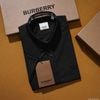 Áo sơ mi tay ngắn Không Túi Trẻ Trung BURBERRY 3 MÀU siêu sang Khuy Nút khắc Full Pack Cao Cấp làm quà tặng cực sang