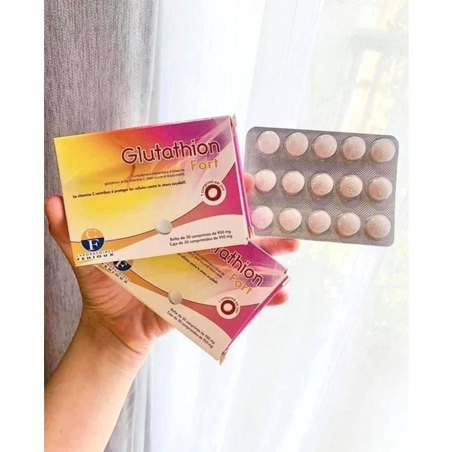 viên ngậm glutathion Viên Ngậm Glutaredox Named 3 vỉ x 10 viên