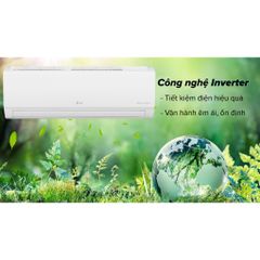 Điều hòa LG 1 chiều Inverter 8.800BTU V10WIN