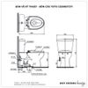 Bồn cầu TOTO 2 khối CS300DT2Y1 (Nắp TC393VS)