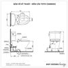 Bồn cầu TOTO nắp rửa cơ CS986GE2