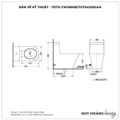 Bồn cầu thông minh TOTO CW166RB/TCF34320GAA