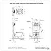 Bồn cầu treo tường TOTO CW522A/WH172A/TC512A/MB175M