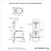Bồn cầu treo tường TOTO CW762/TC384CVK/WH172A/MB171M