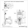 Bồn cầu treo tường TOTO CW812REA/TCF4911EZ/WH172AT/TCA465/MB176G nắp điện tử