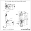 Bồn cầu treo tường TOTO CW812REA/TCF4911EZ/WH172A/MB176G nắp điện tử