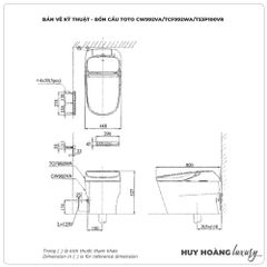 Bồn cầu thông minh TOTO NEOREST CW992VA/TCF992WA/T53P100VR