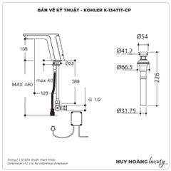 Vòi cảm ứng KOHLER K-13471T-CP