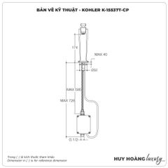 Vòi cảm ứng KOHLER K-15537T-CP