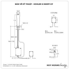 Vòi cảm ứng KOHLER K-15539T-CP