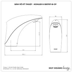 Vòi cảm ứng KOHLER K-18076T-B-CP