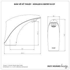 Vòi cảm ứng KOHLER K-18078T-B-CP