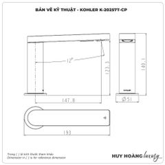 Vòi cảm ứng KOHLER K-20257T-CP