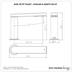 Vòi cảm ứng KOHLER K-20257T-S5-CP
