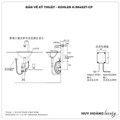 Vòi cảm ứng KOHLER K-98452T-CP