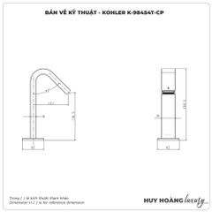 Vòi cảm ứng KOHLER K-98454T-CP