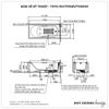 Bồn tắm xây TOTO PAY1710HV/TVBF411 (1.7M)