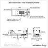 Bồn tắm chân yếm TOTO PAY1715HVC/TVBF411 (1.7M)