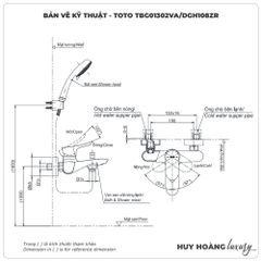 Sen tắm nóng lạnh TOTO TBG01302VA/DGH108ZR