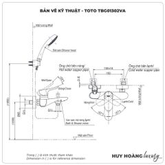 Sen tắm nóng lạnh TOTO TBG01302VA (TBG01302V)