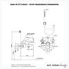 Sen tắm nóng lạnh TOTO TBG02302VA/TBW02017A