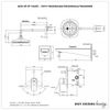 Sen tắm âm tường TOTO TBG02304BA/TBW02004A/TBG02001B (2 đường nước)