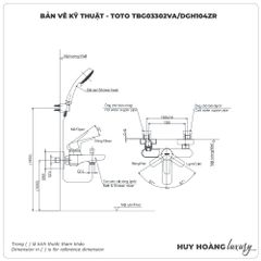 Sen tắm nóng lạnh TOTO TBG03302VA/DGH104ZR