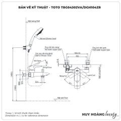 Sen tắm nóng lạnh TOTO TBG04302VA/DGH104ZR