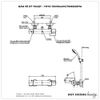 Sen tắm nhiệt độ TOTO TBV03431V/TBW02017A