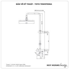 Sen cây TOTO TBW07006A