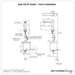 Vòi lavabo cảm ứng TOTO TLE25006V