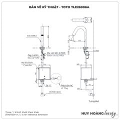 Vòi lavabo cảm ứng TOTO TLE26006V