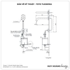 Vòi lavabo cảm ứng TOTO TLE26010V
