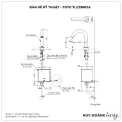 Vòi lavabo cảm ứng TOTO TLE29002V