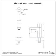 Vòi nước lạnh TOTO TLG04101B