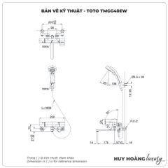Sen tắm nhiệt độ TOTO TMGG40EW
