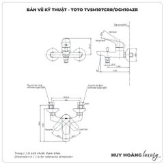 Sen tắm nóng lạnh TOTO TVSM107CRR/DGH104ZR