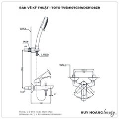 Sen tắm nóng lạnh TOTO TVSM107CRR/DGH108ZR