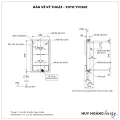 Máy sấy tay tự động TOTO TYC602