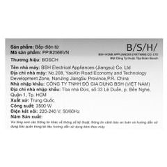 Bếp từ Bosch 2 vùng nấu âm PPI82566VN