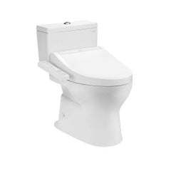 Bồn cầu 2 khối nắp rửa điện tử TOTO CS302DW16