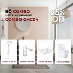 Combo thiết bị vệ sinh GROHE cao cấp GHC04