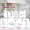 Combo thiết bị vệ sinh TOTO LUXURY TTC10